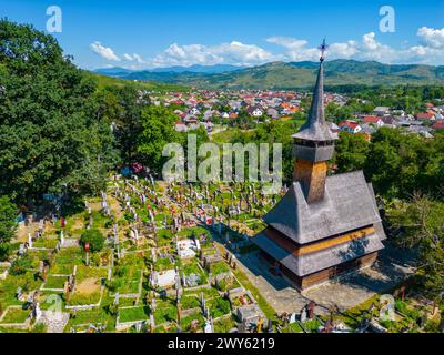 Church of the Nativity of the Virgin in Ieud, Romania Stock Photo