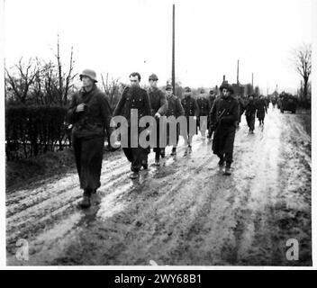 Allied Attack Through Siegfried Line - Armour On The Way To Kleve And 