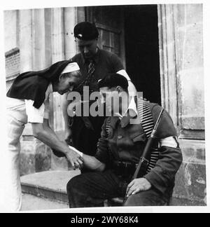 French Resistance Movement In Village Of Beaumesnil Eure - Members Of 