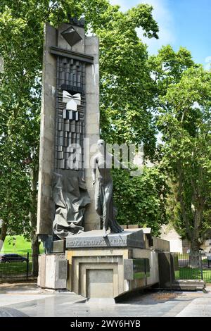 The Monument to Eva Peron (María Eva Duarte de Perón) (1999). Stock Photo