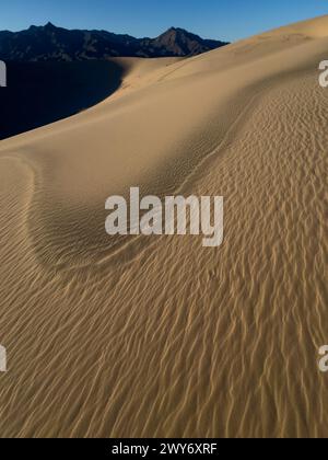 Stunning Kelso Dunes in Mojave National Preserve, California, USA Stock Photo