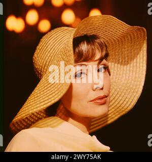 BARBARA RUSH American film actress about 1960 Stock Photo - Alamy
