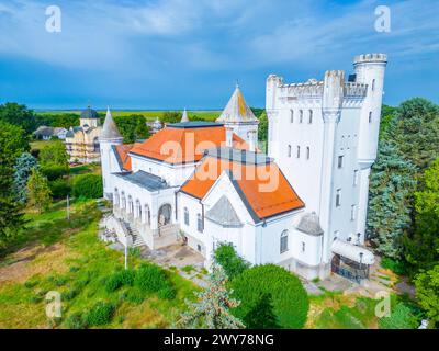 Fantast castle in Serbia during a summer day Stock Photo