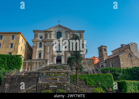 Parish church of Santa Maria Maggiore in Italian town Trieste Stock Photo