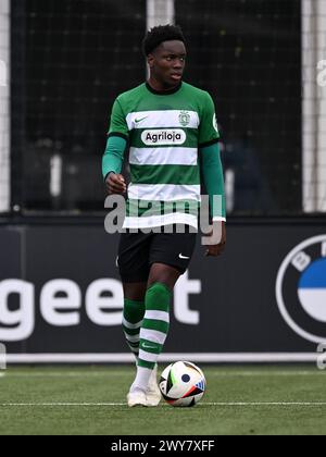 AMSTERDAM Atanasio Cunha Of Sporting Portugal U17 During The Ajax amsterdam-atanasio-cunha-of-sporting-portugal-u17-during-the-ajax