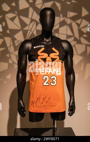 Michael Jordan Stefanel Trieste 1985 by Nike game worn & dual-signed ...