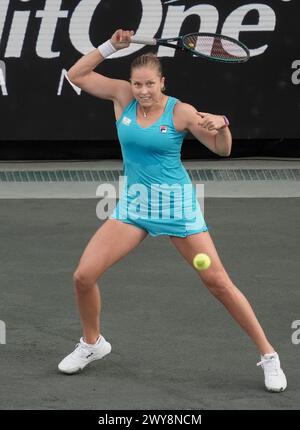 April 1, 2024: Shelby Rogers (USA) defeated Claire Liu (USA) at the ...