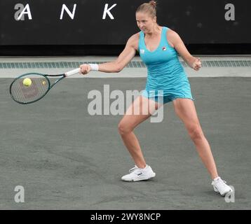 April 1, 2024: Shelby Rogers (USA) defeated Claire Liu (USA) at the ...
