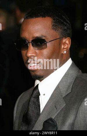 Sean 'P. Diddy' Combs attends the opening night performance of 'The Color Purple' at The Broadway Theatre in New York City on December 1, 2005.  Photo Credit: Henry McGee/MediaPunch Stock Photo