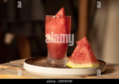 Juicy, refreshing, and hydrating: watermelon, the ultimate summer healer fruit. Stock Photo