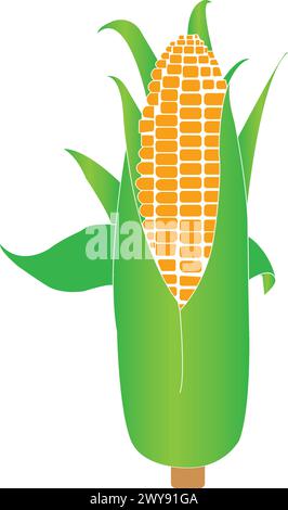 Corn icon, vector design element,illustration template Stock Vector ...
