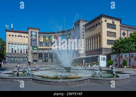 Yerevan, Armenia, September 4, 2023: Moskva cinema in Yerevan, Armenia Stock Photo