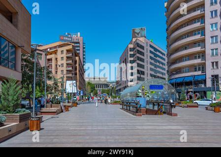 Yerevan, Armenia, September 4, 2023: Northern Ave street in Yerevan, Armenia Stock Photo