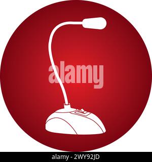 Microphone icon vector illustration symbol design Stock Vector