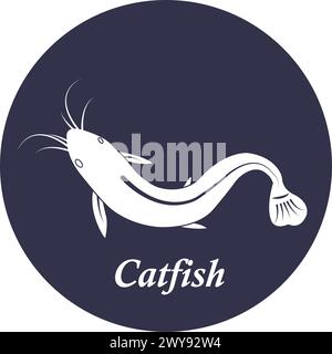 Catfish icon vector illustration design Stock Vector