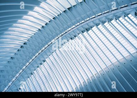 Futuristic architectural detail Stock Photo