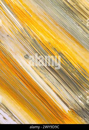 An Abstract painting background in warm orange tones Stock Photo