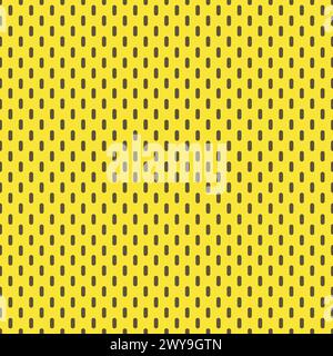 Peg board perforated texture background material with oval holes seamless pattern board vector illustration. Stock Vector