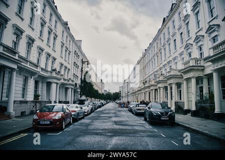wide london street Stock Photo