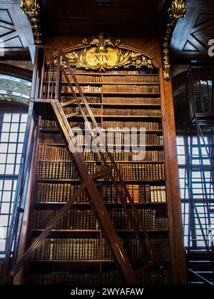 Vienna, Austria, Austria. 5th Apr, 2024. Interior of the Vienna National Library. (Credit Image: © Bianca Otero/ZUMA Press Wire) EDITORIAL USAGE ONLY! Not for Commercial USAGE! Stock Photo