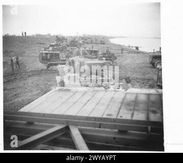 ASSAULT CRAFT USED IN RHINE CROSSING AND SUNKEN RAFT - Original wartime ...