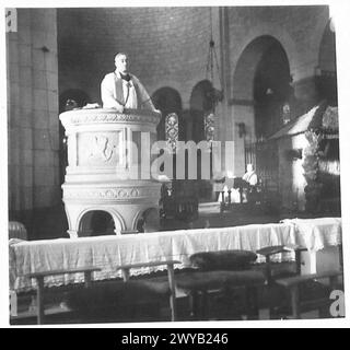 CHRISTMAS MASS IN BOURG LEOPOLD CHURCH - General view during the ...