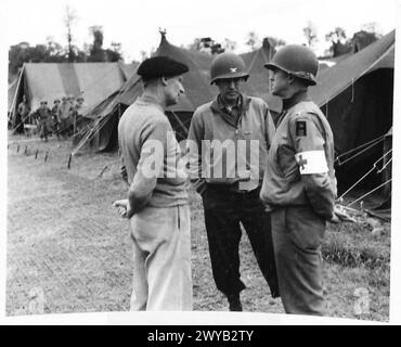 GENERAL MONTGOMERY VISITS HOSPITALS - Original wartime caption: General ...