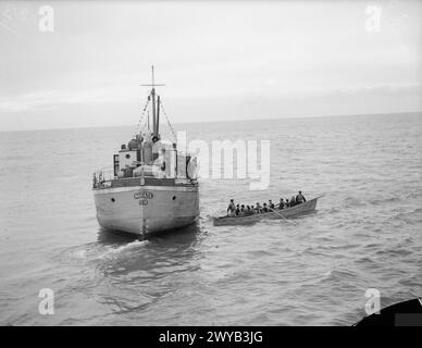 HMS KELVIN RESCUES ESCAPED PRISONERS OF WAR, ENDING FIVE MONTHS OF ...