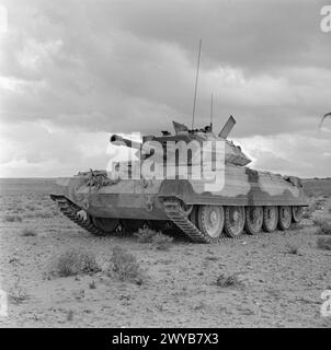 A Crusader Mk III tank of the British Army is pictured in North
