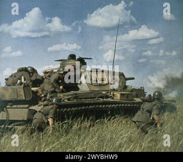 German tank III on the Eastern Front, 1941 Stock Photo - Alamy