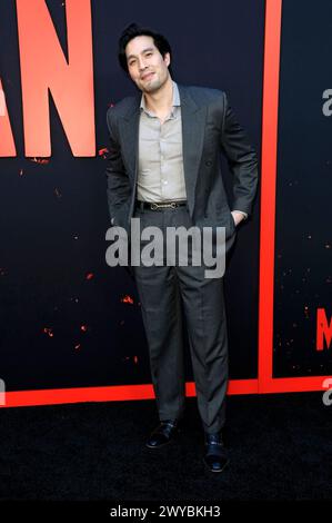 Desmond Chiam bei der Premiere des Kinofilms 'Monkey Man' im TCL Chinese Theatre. Los Angeles, 03.04.2024 Stock Photo