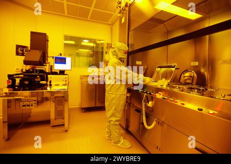 Silicon wafer, Automated Mask alignment system, photolithography ...