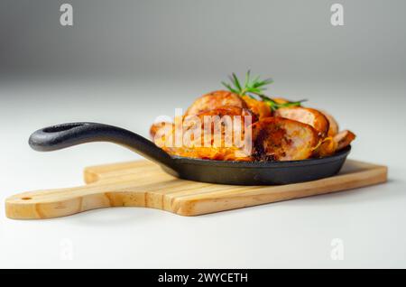 Traditional Polish Dish Called Bigos Made Of Sauerkraut, Sausage And 