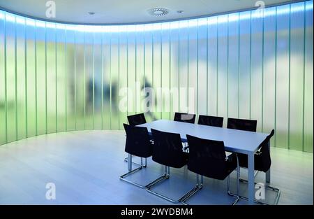 Executives. Meeting room. Office building. Technology Park. Zamudio. Bizkaia. Basque Country. Spain. Stock Photo