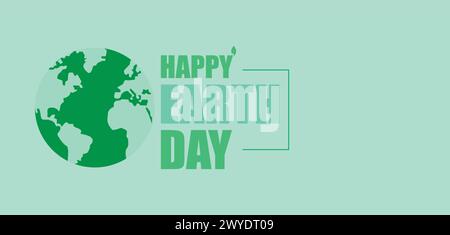 Celebrate Mother Nature with Stunning Earth Day Illustration Stock Vector