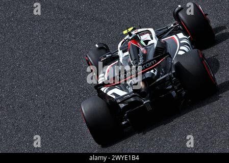 Suzuka Circuit, 6 April 2024: Nico Hulkenberg (GER) of the Haas F1