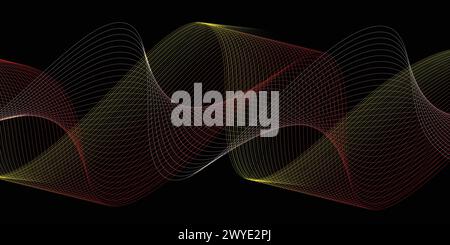 abstract geometric pattern vector illustration. Stock Vector