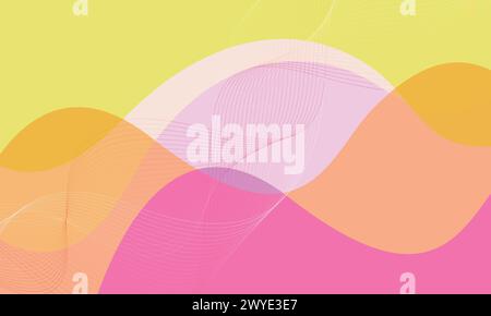 abstract geometric pattern vector illustration. Stock Vector