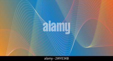 abstract geometric pattern vector illustration. Stock Vector