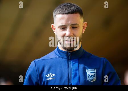 during the Sky Bet Championship match between Norwich City and Ipswich Town at Carrow Road, Norwich on Saturday 6th April 2024. (Photo: David Watts | MI News) Credit: MI News & Sport /Alamy Live News Stock Photo