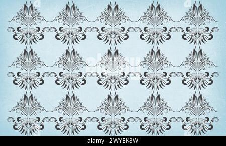 Wall design Art Stock Vector