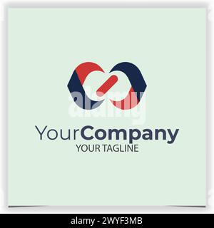 Vector programmer logo design template Stock Vector