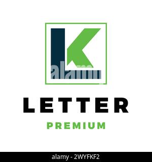 Initial Letter LK Icon Vector Logo Template Illustration Design Stock Vector