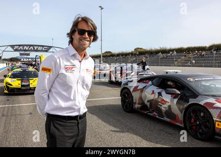 Le Castellet, France. 06th Apr, 2024. RATEL Stephane directeur SRO Group, portrait during the 1st round of the 2024 GT4 European Series powered by Rafa Racing Club on the Circuit Paul Ricard, from April 5 to 7, 2024 in Le Castellet, France - Photo Marc de Mattia/DPPI Credit: DPPI Media/Alamy Live News Stock Photo