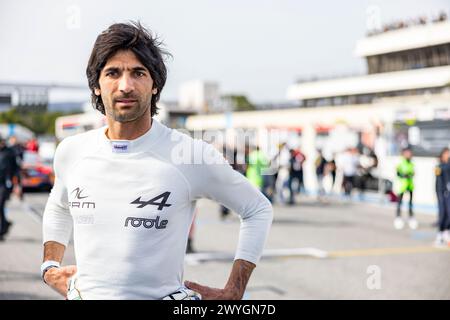 Le Castellet, France. 06th Apr, 2024. LECLERC Antoine (fra), Code Racing Development, Alpine A110 GT4 Evo, portrait during the 1st round of the 2024 GT4 European Series powered by Rafa Racing Club on the Circuit Paul Ricard, from April 5 to 7, 2024 in Le Castellet, France - Photo Marc de Mattia/DPPI Credit: DPPI Media/Alamy Live News Stock Photo