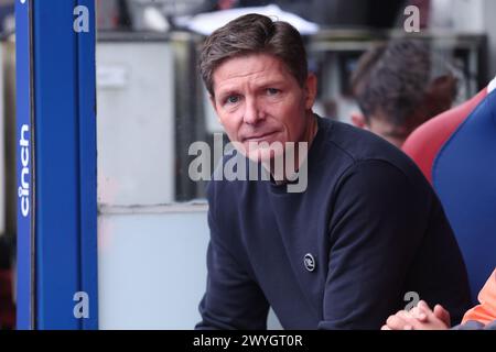 London, UK. 6th Apr, 2024. Oliver Glasner, Manager of Crystal Palace during the Premier League match at Selhurst Park, London. Picture credit should read: Paul Terry/Sportimage Credit: Sportimage Ltd/Alamy Live News Stock Photo