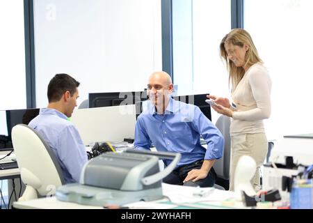Executives. Office. Stock Photo