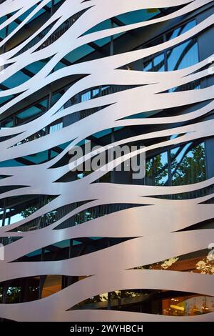 Suites Avenue Building. Toyo Ito architect. Passeig de Gracia. Barcelona. Catalonia. Spain. Stock Photo