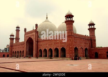 Badshahi Mosque Lahore Pakistan Stock Photo