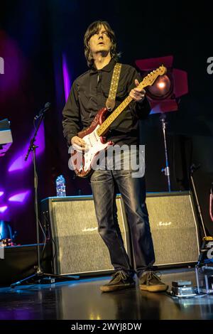 Gallagher Italian Rapper Liam Gallagher and John Squire performs live in concert at Fabrique in ...